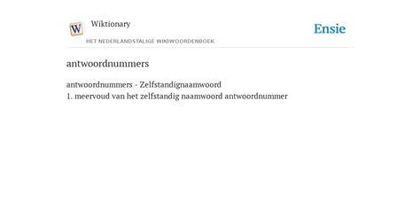 11170 antwoordnummer